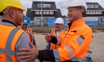 Waelpolder symposium en palen slaan